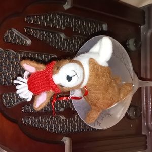 J. Crew Felt Ornaments - Flamingo or Dog